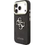 GUESS Hard Cover 4G Metal Logo čierne, pre Apple iPhone 17 Pro, GUHCP17L4GMGCGR (GUHCP17L4GMGCGR)