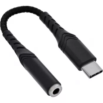 Audio adaptér InLine 33054E USB-C na 3,5 mm s integrovaným DAC, 15 cm kábel