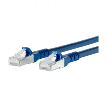 METZ CONNECT 1308450544-E 0.5m Cat6a S/FTP (S-STP) modrý sieťový kábel (1308450544-E)