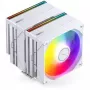 CPU chladič Jonsbo CB80 Dual-Tower s 2×120mm PWM ARGB ventilátormi – biely