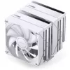 CPU chladič Jonsbo CB80 Dual-Tower s 2×120mm PWM ARGB ventilátormi – biely