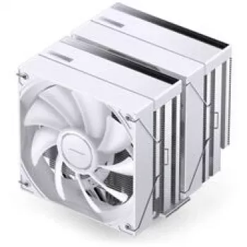 CPU chladič Jonsbo CB80 Dual-Tower s 2×120mm PWM ARGB ventilátormi – biely