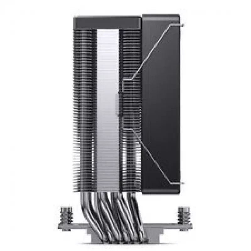 CPU chladič Jonsbo CR-1000 MAX V2 – vzduchový chladič s PWM ventilátorom, čierny