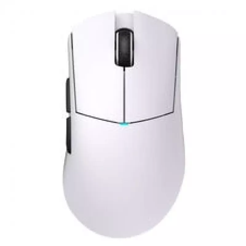 Herná myš Lamzu Paro – 8 kHz polling rate, 2,4 GHz wireless, biela
