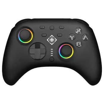 Gamepad Deltaco GAM-198 čierny – Bluetooth a USB (Type-C) pre Nintendo Switch, Switch 2, Switch OLED, Android, PC