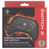 Gamepad Deltaco GAM-198 čierny – Bluetooth a USB (Type-C) pre Nintendo Switch, Switch 2, Switch OLED, Android, PC