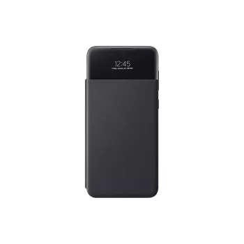 Puzdro s peňaženkou Samsung EF-EA336PBEGEW pre Galaxy A33 5G, kompatibilné s 6,4-palcovými displejmi, čierna, 1 priehradka na karty