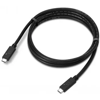 USB kábel Lenovo USB4 Gen 2x2 4X91U92143, USB‑C na USB‑C, 1,5 m, 20 Gbit/s, čierna