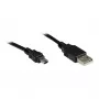GoodConnections USB 2.0 A > Mini-B 5-pin (ST-ST) 1m adaptérový kábel čierny