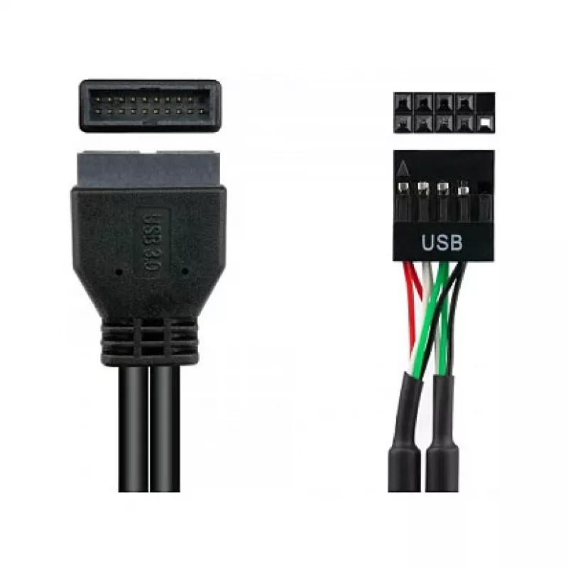 Good Connections 5021-PST4 - 0,6 m - USB 2.0 - 480 Mbit/s - čierna