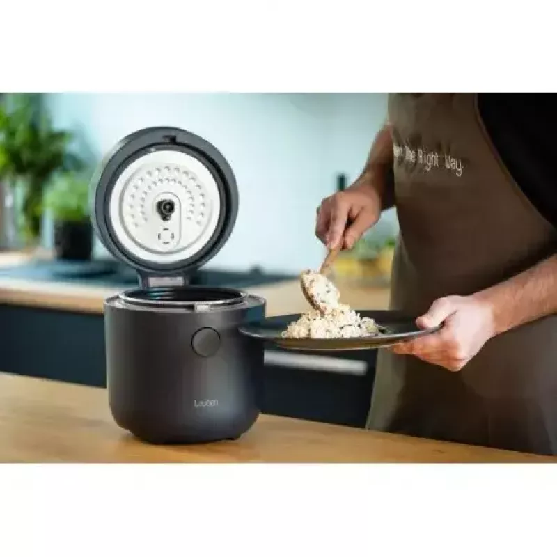 Hrniec na ryžu Lauben LBNRCD1500AT 1,5L 500W čierny