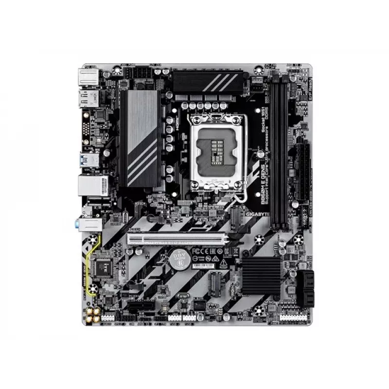 Základná doska GIGABYTE B860M E GEN5 LGA1851 pre Intel Core Ultra, DDR5 až do 8800 MHz (O.C.), 2x PCIe 4.0 M.2, 1GbE