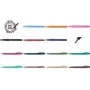 Kalligrafická fixka PENTEL SES15C-V — fialová, atrament na vodnej báze, 1 kus, hrot pre kalligrafiu