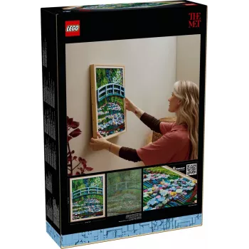 LEGO Art 31220 Claude Monet — Most cez jazierko s leknovými kvetmi
