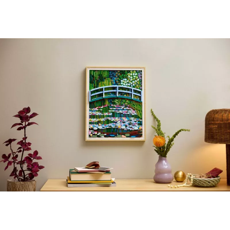 LEGO Art 31220 Claude Monet — Most cez jazierko s leknovými kvetmi