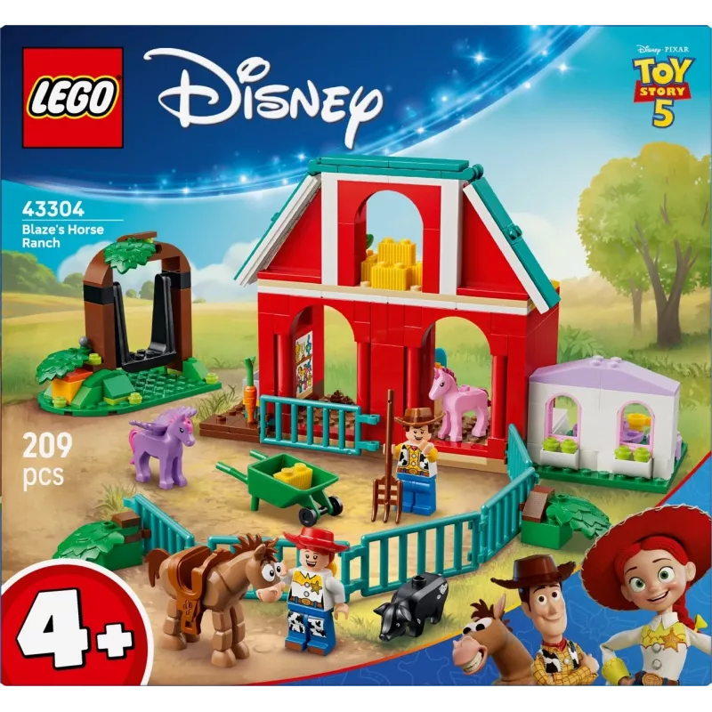 43304 Disney Pixar Blazes konská farma