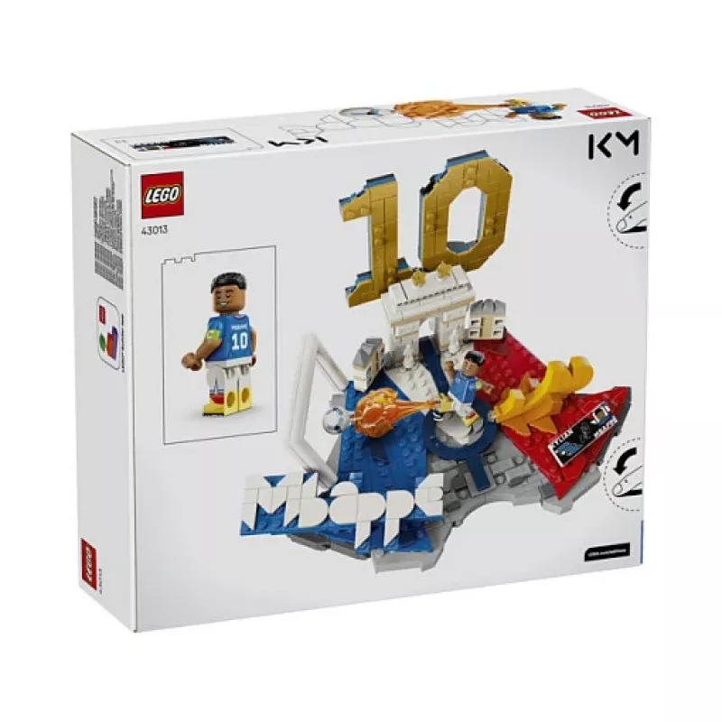 LEGO Editions 43013 Kylian Mbappé – futbalové highlighty