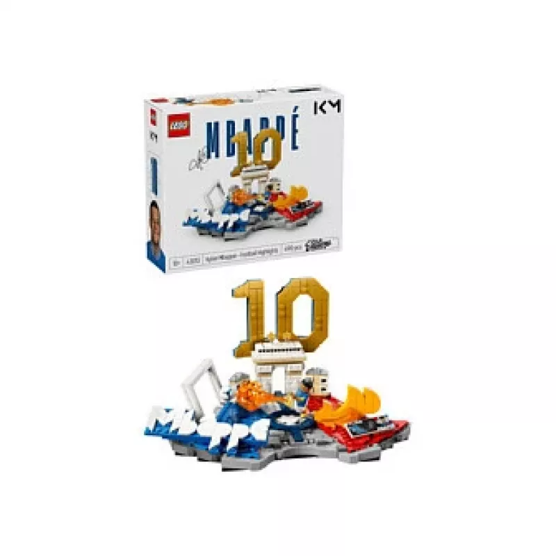 LEGO Editions 43013 Kylian Mbappé – futbalové highlighty