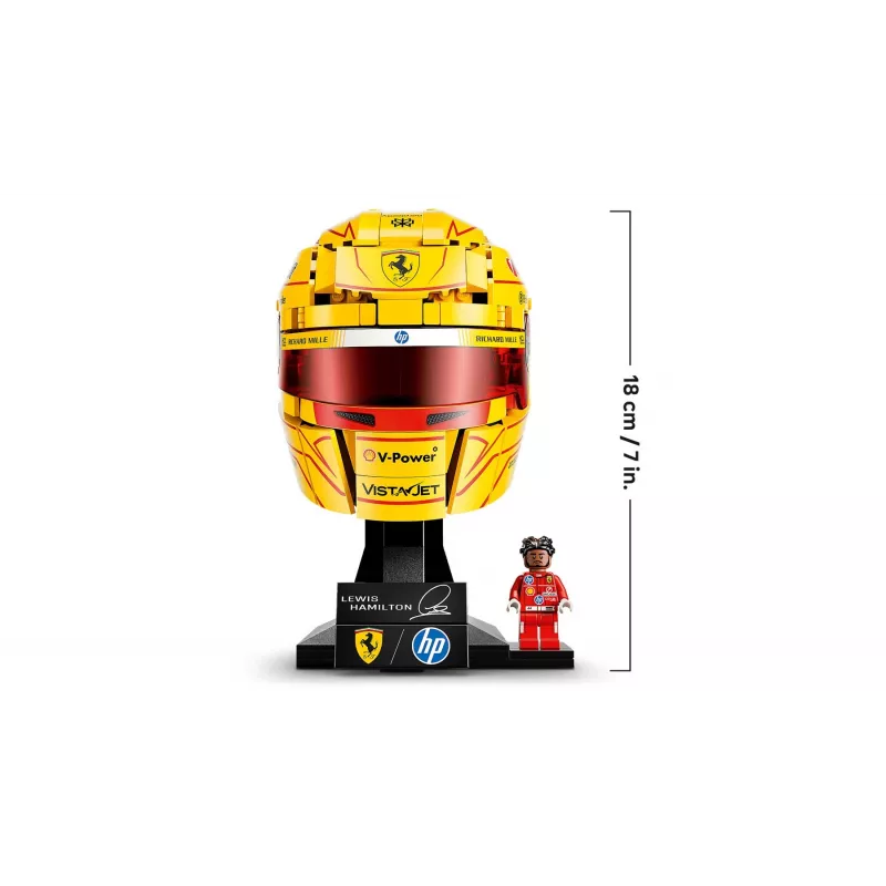 LEGO Editions 43022 Prilba Lewis Hamilton Scuderia Ferrari HP