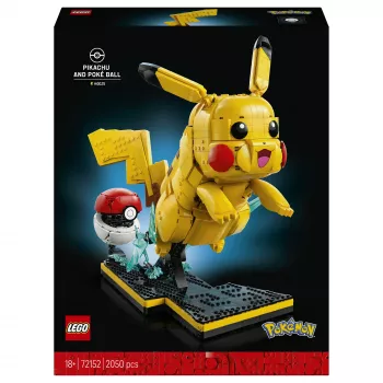72152 Pokémon Pikachu a Pokéball