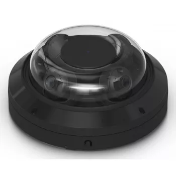 IP bezpečnostná kamera UBIQUITI AI Multi Sensor 4 – dome, stropná montáž, 3840×2160, 360° zorné pole, káblová, čierna