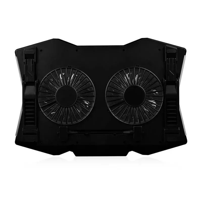 Chladiaci podložka Modecom MC-CF18 RGB 45,7 cm 2 ventilátory čierna