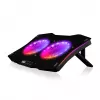 Chladiaci podložka Modecom MC-CF18 RGB 45,7 cm 2 ventilátory čierna