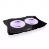 Chladiaci podložka Modecom MC-CF18 RGB 45,7 cm 2 ventilátory čierna
