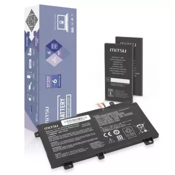 Batéria MITSU B31N1726 pre ASUS FX504 FX505 FX80G 3900mAh 44Wh 11,4V