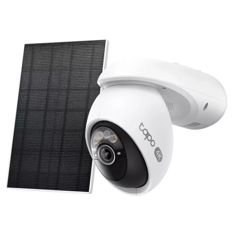 TP-Link Tapo solárne napájaná otočná/náklonová bezpečnostná kamera sada