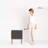 Brabantia Bo Touch Bin 34 L 2 koše béžová šírka 540 mm hĺbka 312 mm výška 680 mm