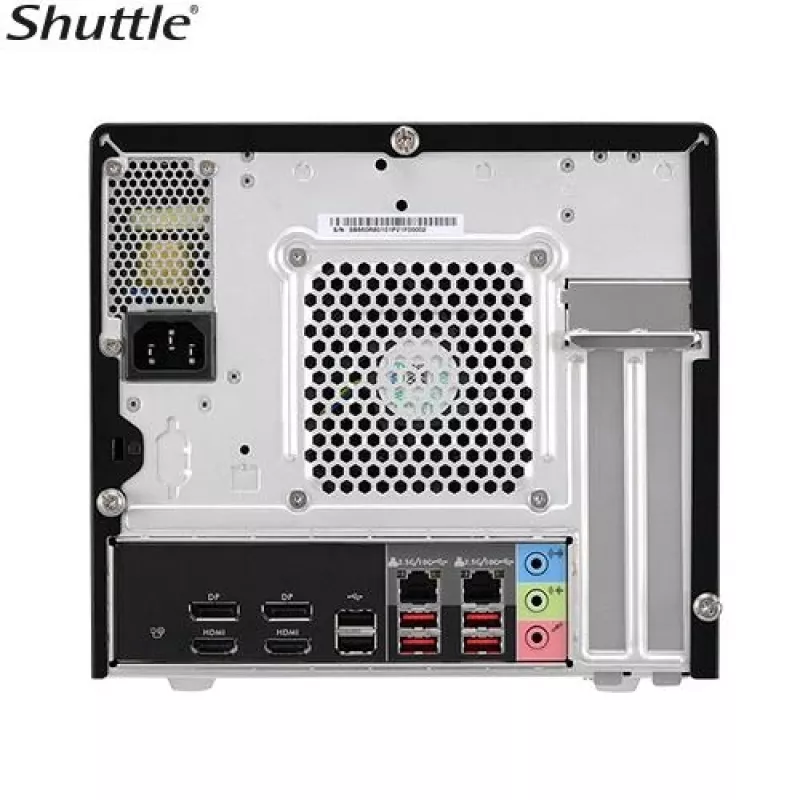 Shuttle PCB-SB860R811 SB860R8 XPC Cube Barebone, S-1851, Intel B860, 4x DDR5, Xe Graphics, 500 W, čierny