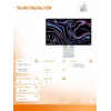Monitor Apple Studio Display XDR s nano-texturovaným sklom, naklápacím a výškovo nastaviteľným stojanom