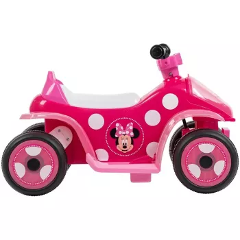 Elektrické detské štvorkolka na sedenie HUFFY Minnie Mouse model 19073W, batériové detské ATV