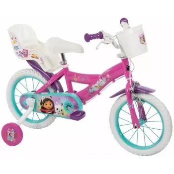 Detský bicykel HUFFY Gabbys 16 palcov G — 16-palcový detský bicykel, jednorýchlostný, spätná brzda