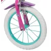 Detský bicykel HUFFY Gabbys 16 palcov G — 16-palcový detský bicykel, jednorýchlostný, spätná brzda
