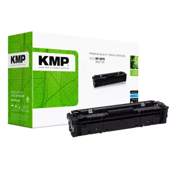 KMP Toner HP 207X azúrový 2450 strán repasovaný