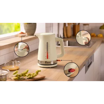 Bosch MyMoment kanvica 1,7 l 2400 W krémová