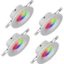 Nanoleaf Essentials Smart Downlight, balenie 4 ks, kompatibilné s Matter a Wi-Fi