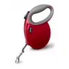 Výsuvné vodítko pre psov Hilton Smart Dog Tape L — 5 m, pre psy do 30 kg, bordovo-červená-sivá