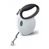 Automatické vodítko pre psov Hilton Smart Dog Tape M — 4 m, pre psy do 20 kg, bielo-čierna