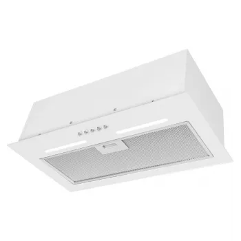 Vstavaný digestor MPM MPM-45-OW-06/W — 450 mm, 645 m³/h, 3 rýchlosti, hliníkový tukový filter, biela