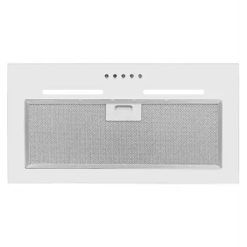 Vstavaný digestor MPM MPM-45-OW-06/W — 450 mm, 645 m³/h, 3 rýchlosti, hliníkový tukový filter, biela