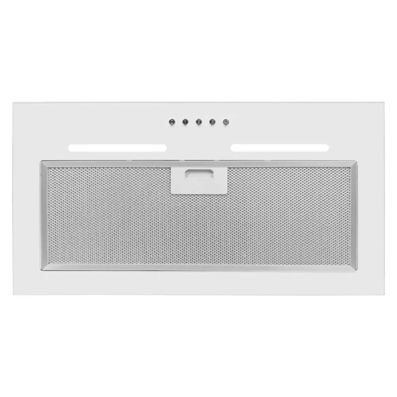 Vstavaný digestor MPM MPM-45-OW-06/W — 450 mm, 645 m³/h, 3 rýchlosti, hliníkový tukový filter, biela
