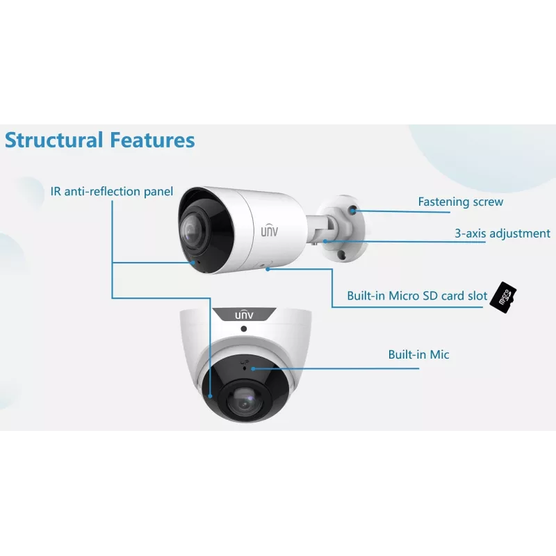 Antivandal IP kamera IPC3605SB-ADF16KM-I0