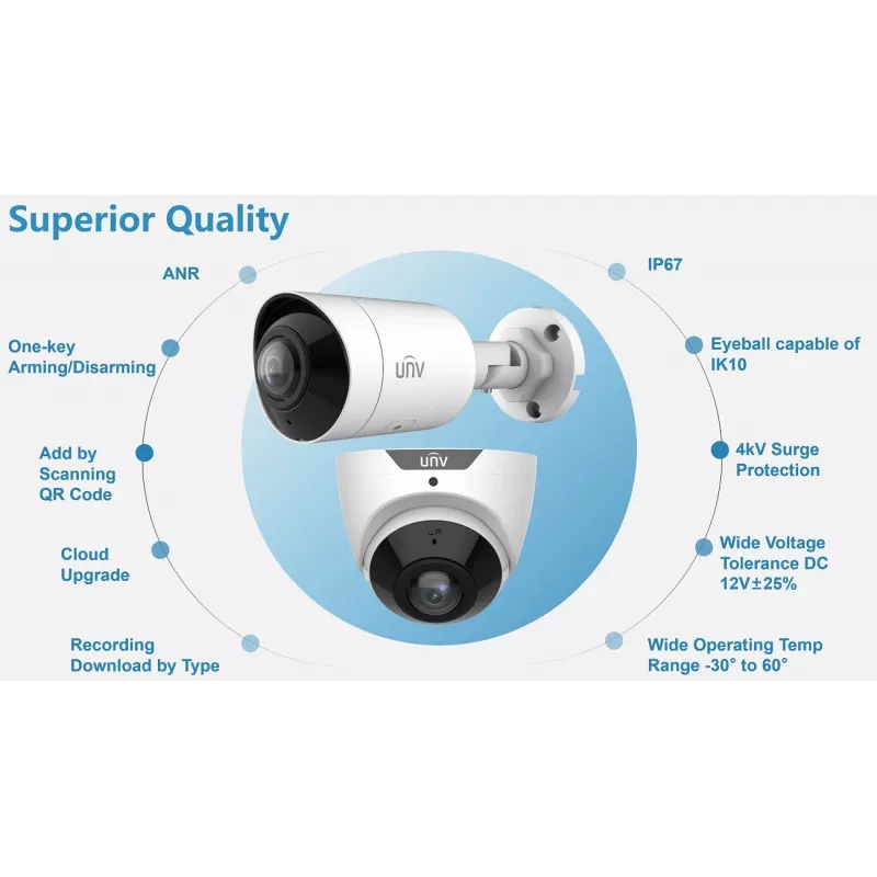 Antivandal IP kamera IPC3605SB-ADF16KM-I0
