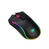 Herná myš HAVIT MS1001S V2 optický senzor RGB káblová čierno-sivá