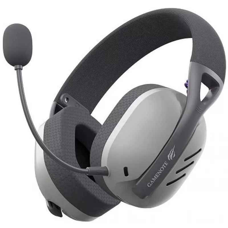 HAVIT Fuxi-H3 herný headset (sivá) – cez uši stereo slúchadlá s vstavaným mikrofónom