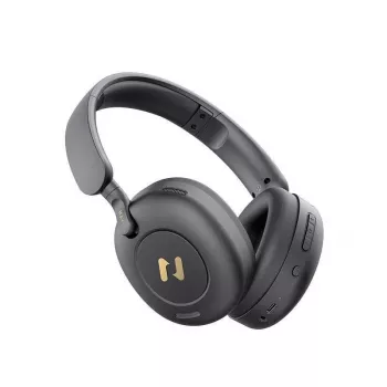 Cez uši Bluetooth slúchadlá HAVIT H655BT PRO — bezdrôtový zvuk, vstavaný mikrofón, čierna