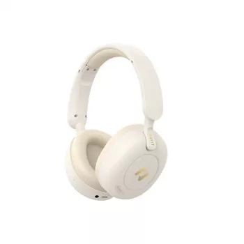 Cez uši Bluetooth slúchadlá HAVIT H655BT PRO — bezdrôtové slúchadlá, béžová, Bluetooth zvuk